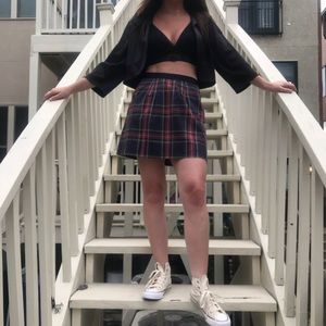 Plaid skirt
